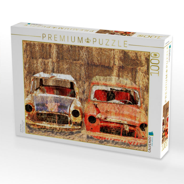 2x Mini Cooper - CALVENDO Foto-Puzzle'
