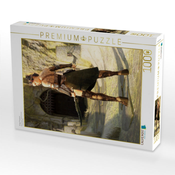 Krieger Prinzessin - CALVENDO Foto-Puzzle'