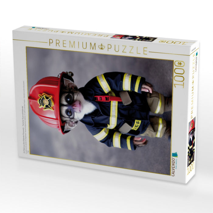 Ein Motiv aus dem Kalender Feuerwehr - Tierischer Feuerwehrkalender - CALVENDO Foto-Puzzle'