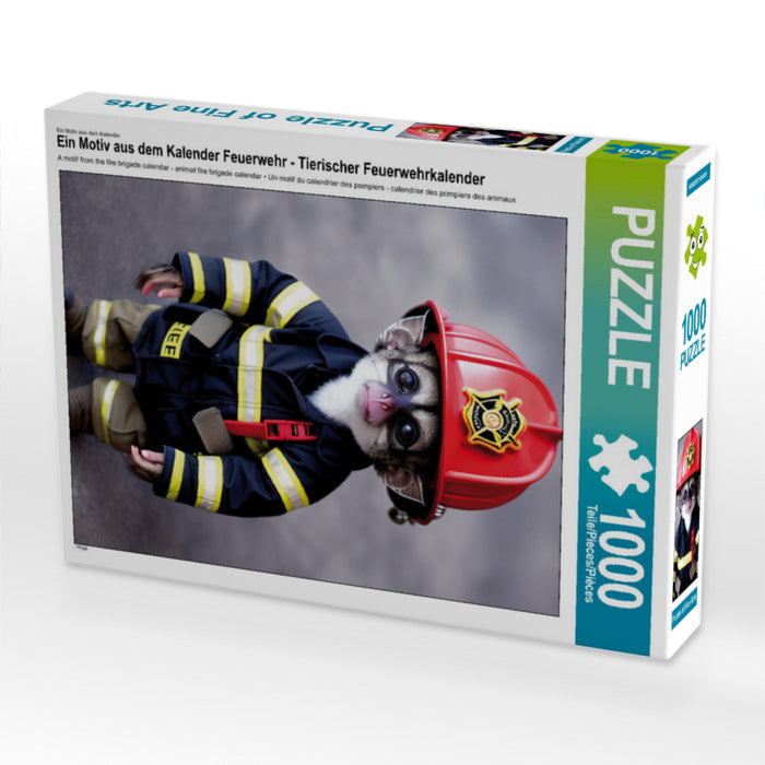 Ein Motiv aus dem Kalender Feuerwehr - Tierischer Feuerwehrkalender - CALVENDO Foto-Puzzle'
