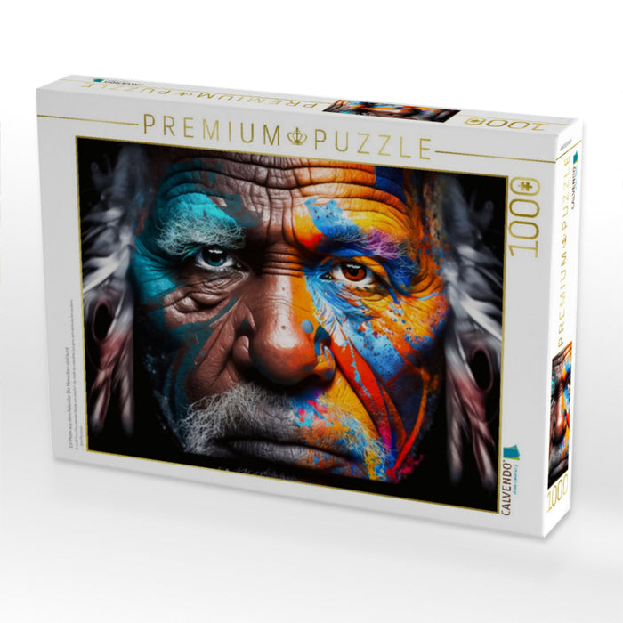 Ein Motiv aus dem Kalender Die Menschen sind bunt - CALVENDO Foto-Puzzle'