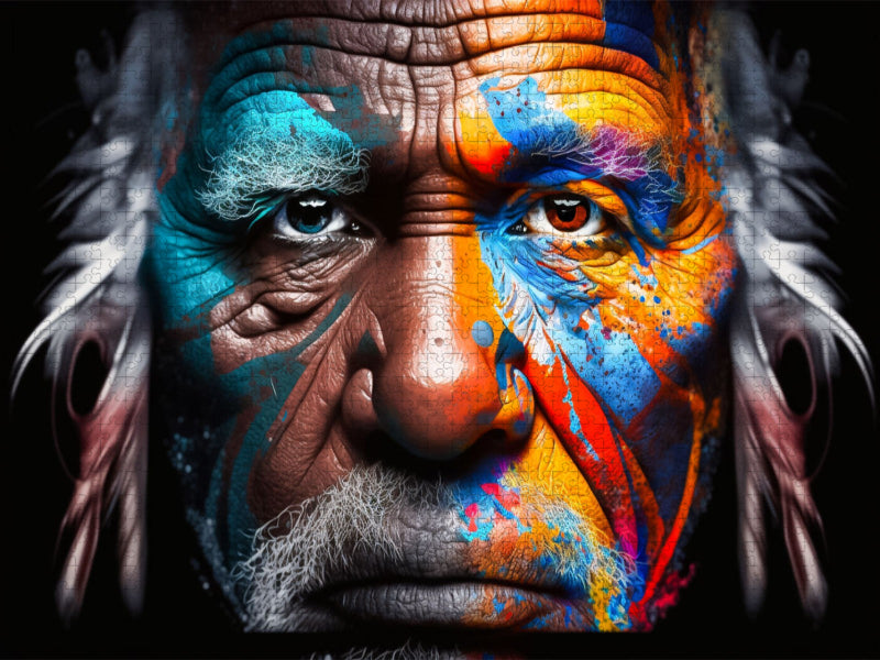 Ein Motiv aus dem Kalender Die Menschen sind bunt - CALVENDO Foto-Puzzle'