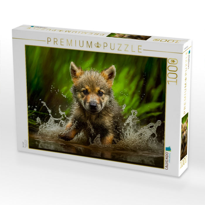 Le Loup - Puzzle Photo CALVENDO' 