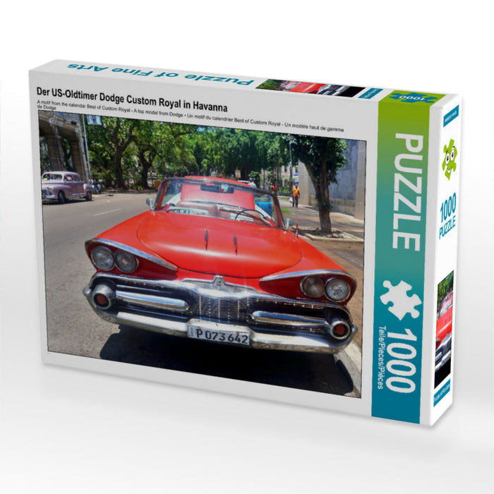 Un motif du calendrier Best of Custom Royal - Un top model de Dodge - Puzzle photo CALVENDO' 