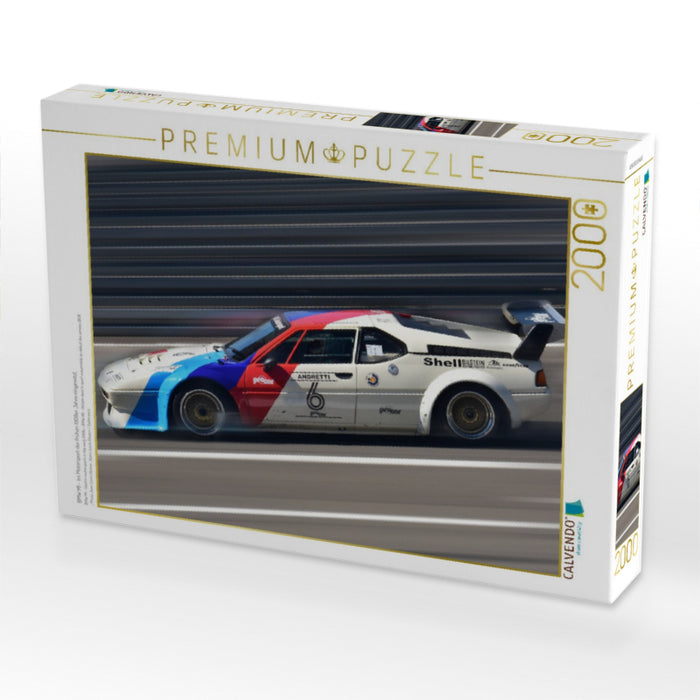 BMW M1 - Im Motorsport der frühen 1908er Jahre eingesetzt - CALVENDO Foto-Puzzle'