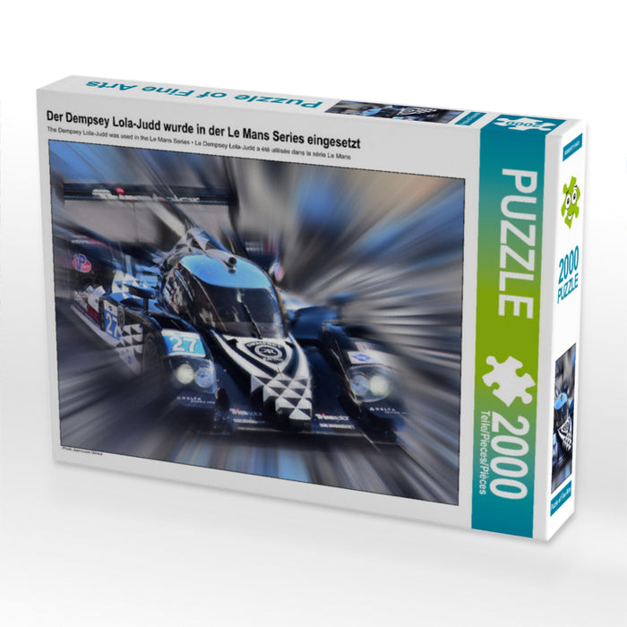 Der Dempsey Lola-Judd wurde in der Le Mans Series eingesetzt - CALVENDO Foto-Puzzle'