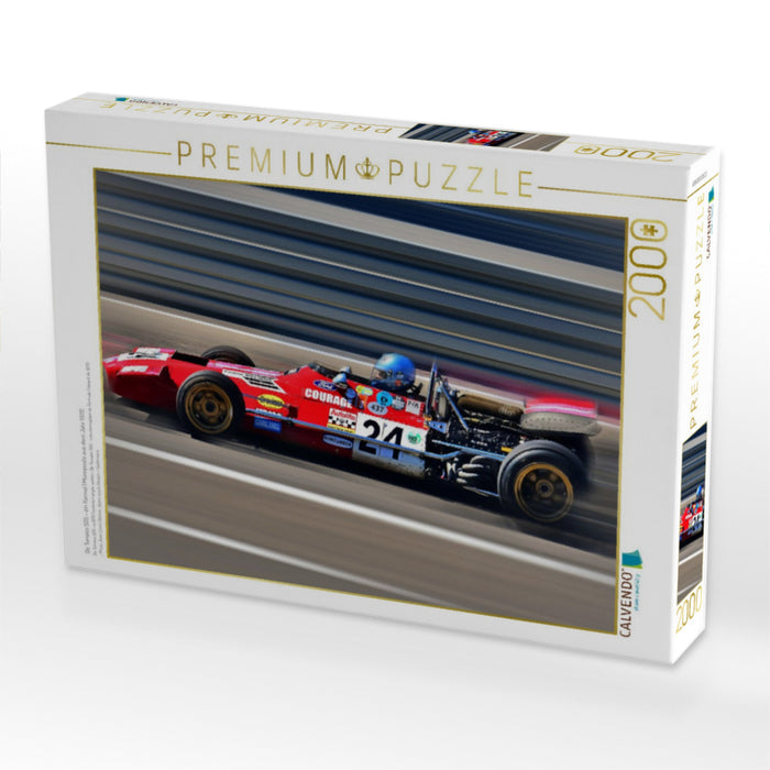 De Tomaso 505 - ein Formel 1 Monoposto aus dem Jahr 1970 - CALVENDO Foto-Puzzle'
