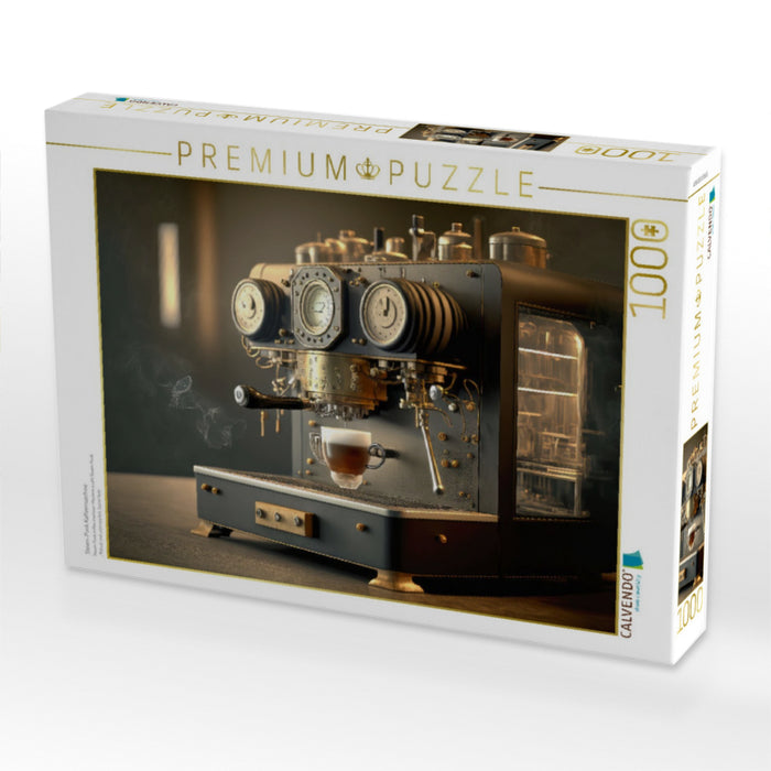 Steam-Punk Kaffeemaschine - CALVENDO Foto-Puzzle'
