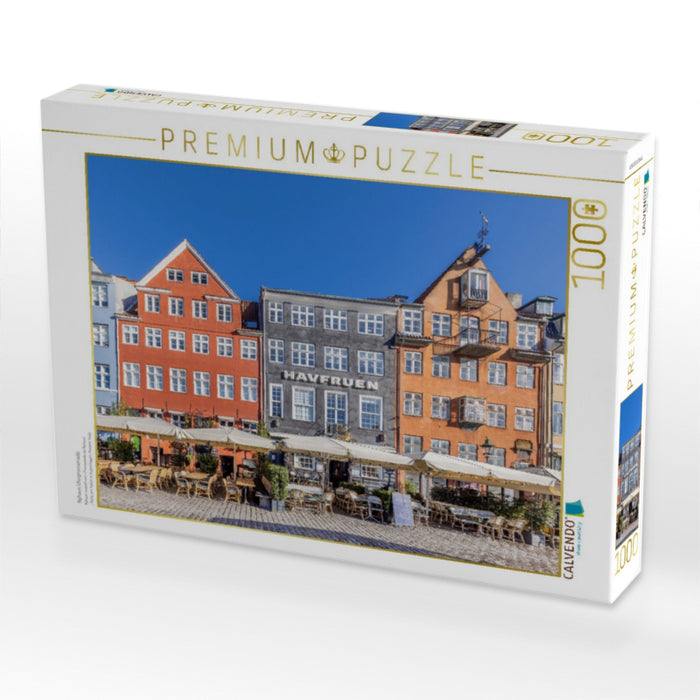 Nyhavn Uferpromenade - CALVENDO Foto-Puzzle'