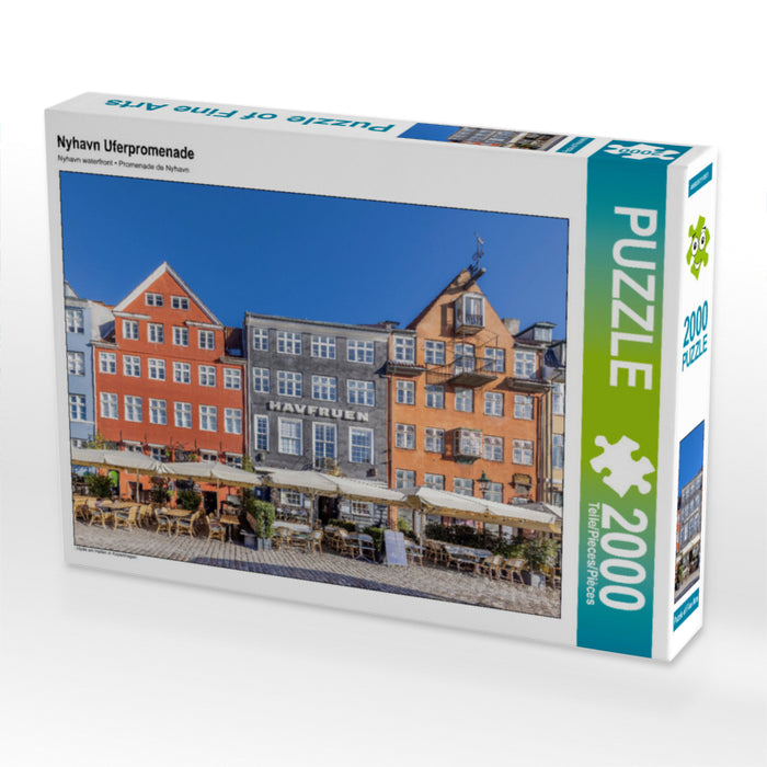 Nyhavn Uferpromenade - CALVENDO Foto-Puzzle'