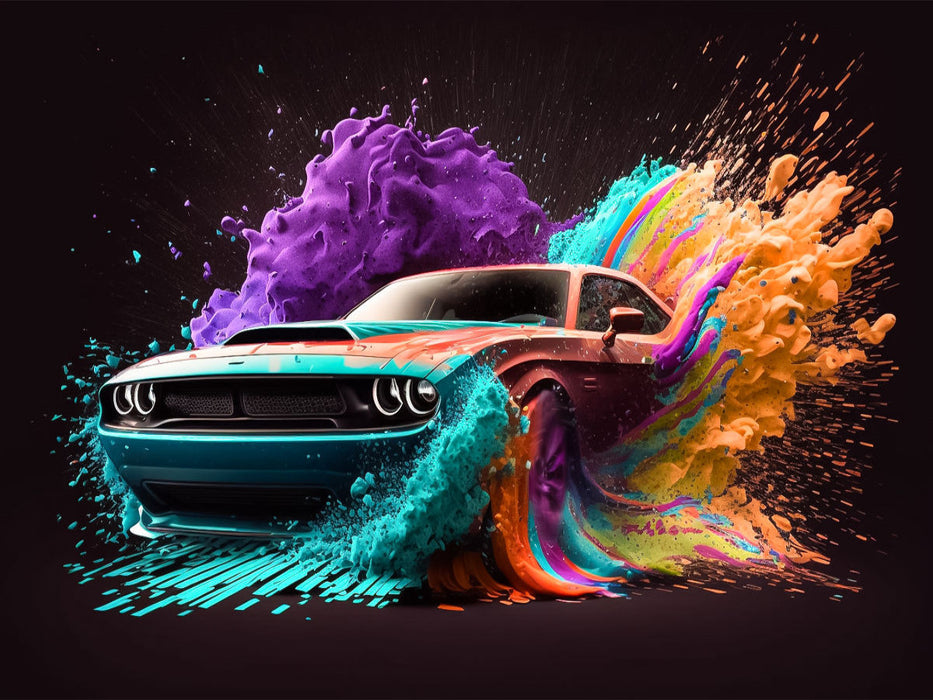 Dodge Challenger - CALVENDO Foto-Puzzle'