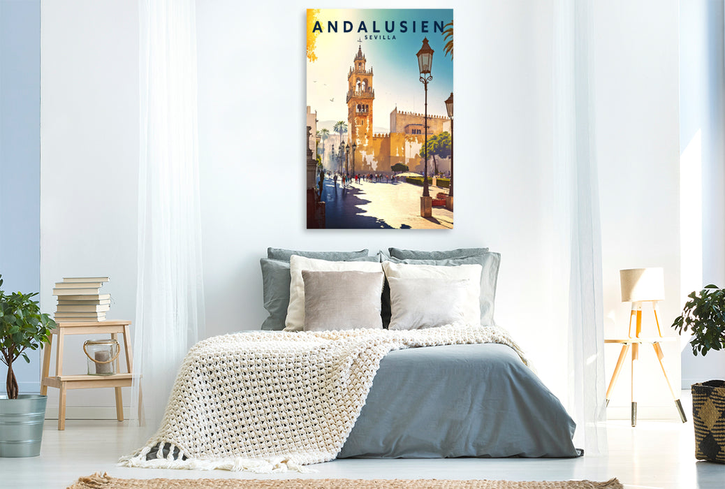 Premium textile canvas Seville 