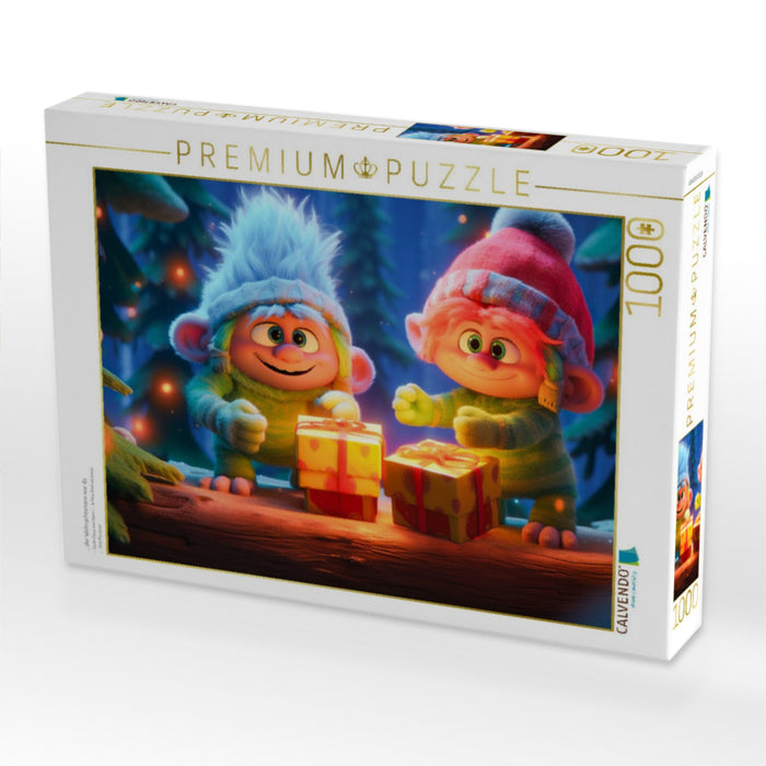 ... der Weihnachtsmann war da - CALVENDO Foto-Puzzle'