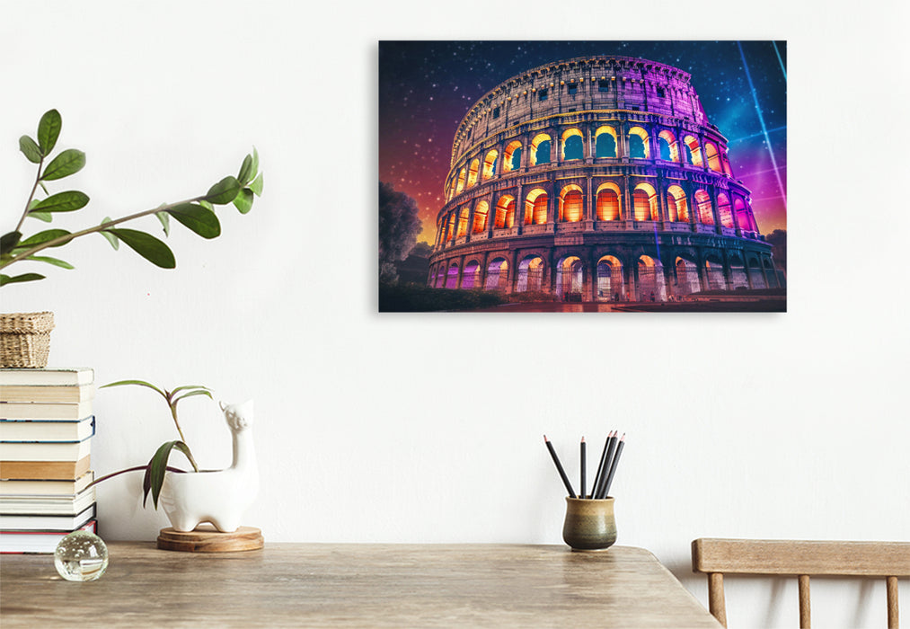 Premium textile canvas Colosseum - Rome 