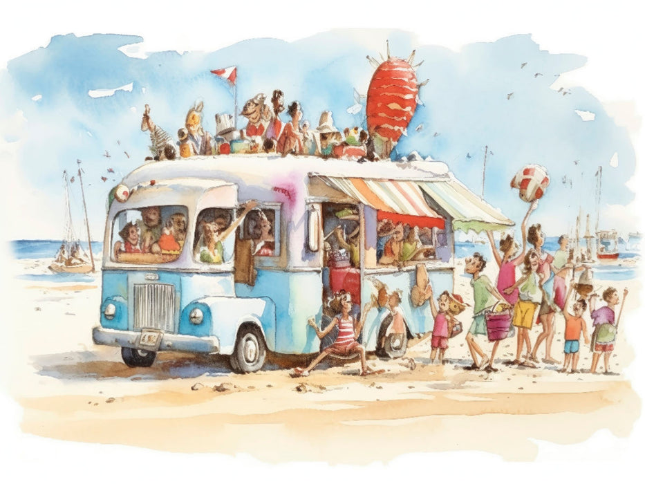 Strandfreuden - CALVENDO Foto-Puzzle'