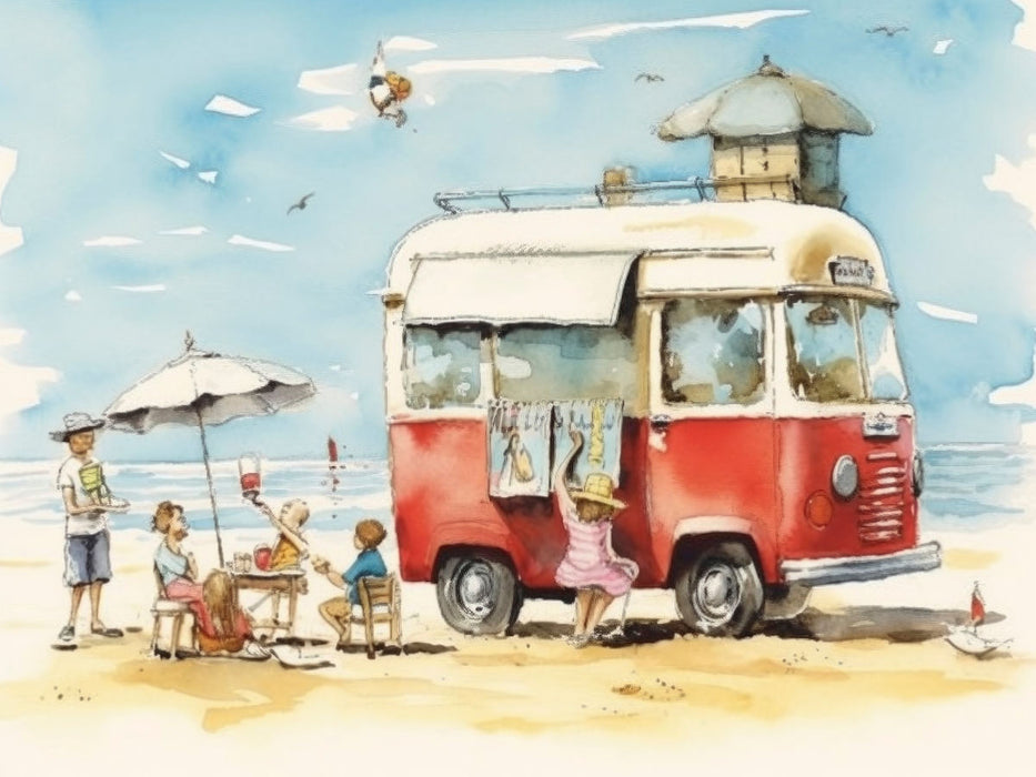 Strandfreuden - CALVENDO Foto-Puzzle'