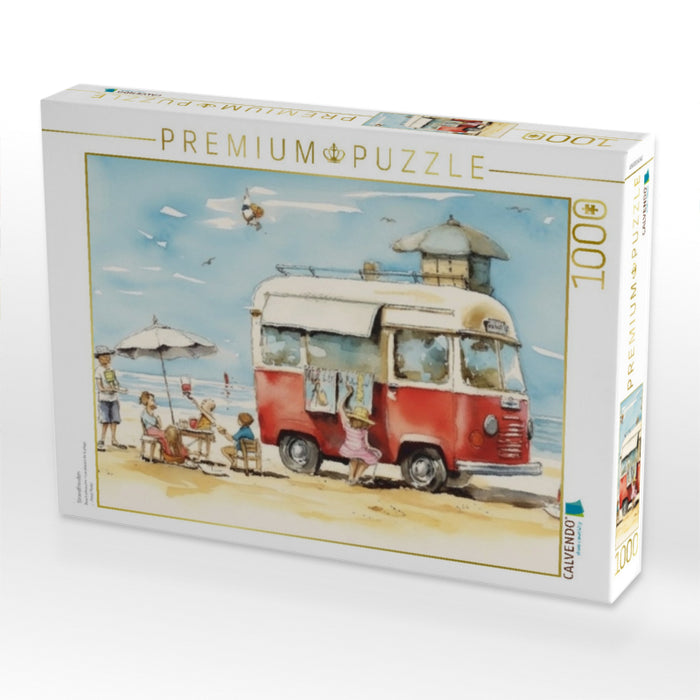 Strandfreuden - CALVENDO Foto-Puzzle'