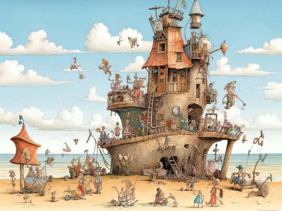 Strandfreuden - CALVENDO Foto-Puzzle'