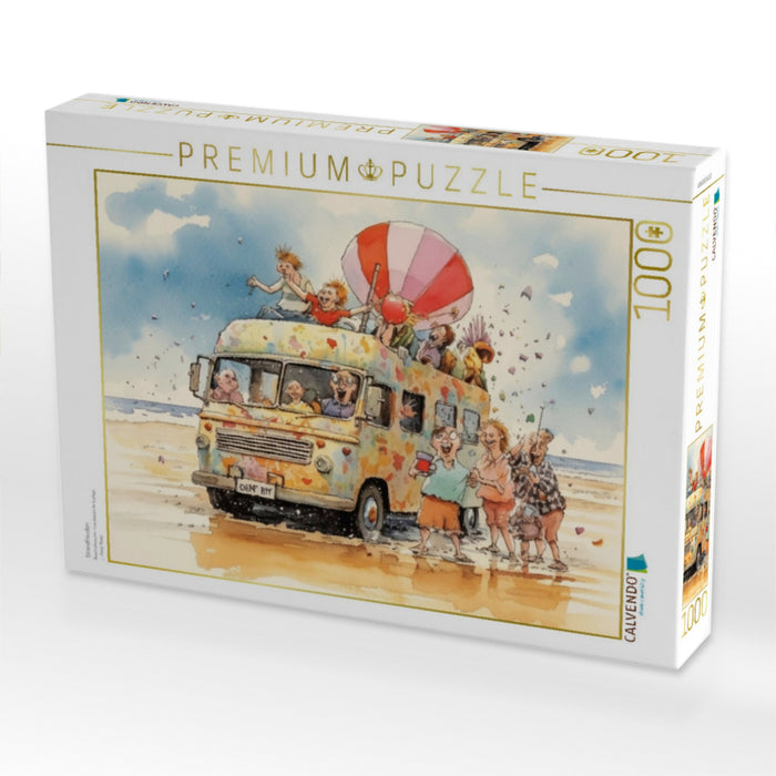 Strandfreuden - CALVENDO Foto-Puzzle'