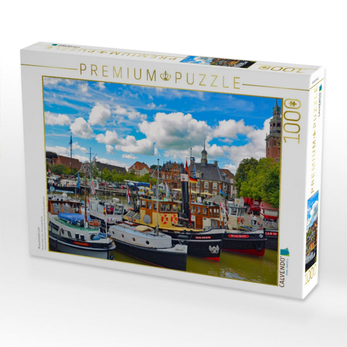 Museumshafen Leer - CALVENDO Foto-Puzzle'