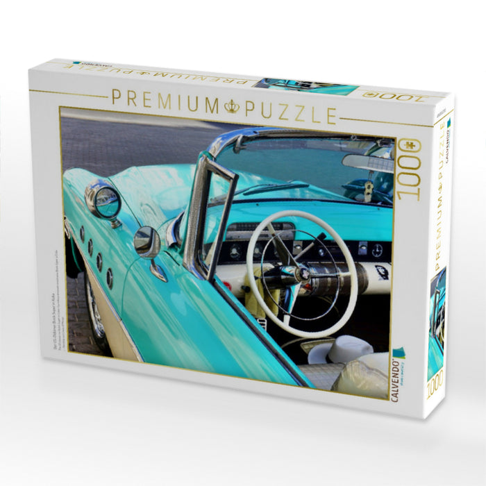 Der US-Oldtimer Buick Super in Kuba - CALVENDO Foto-Puzzle'