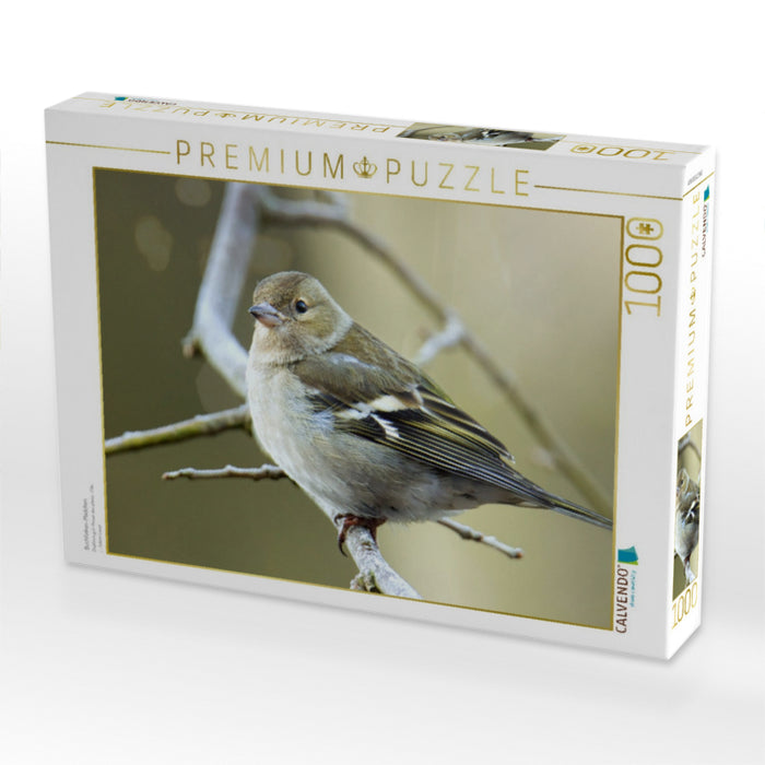 Buchfinken-Mädchen - CALVENDO Foto-Puzzle'
