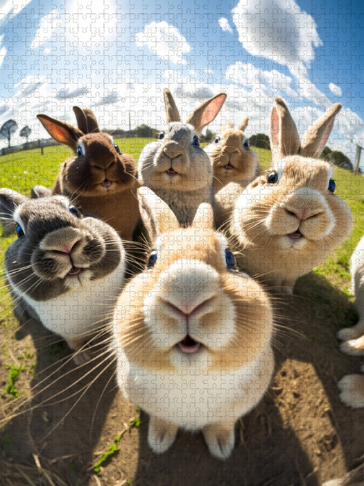 Hasen - CALVENDO Foto-Puzzle'