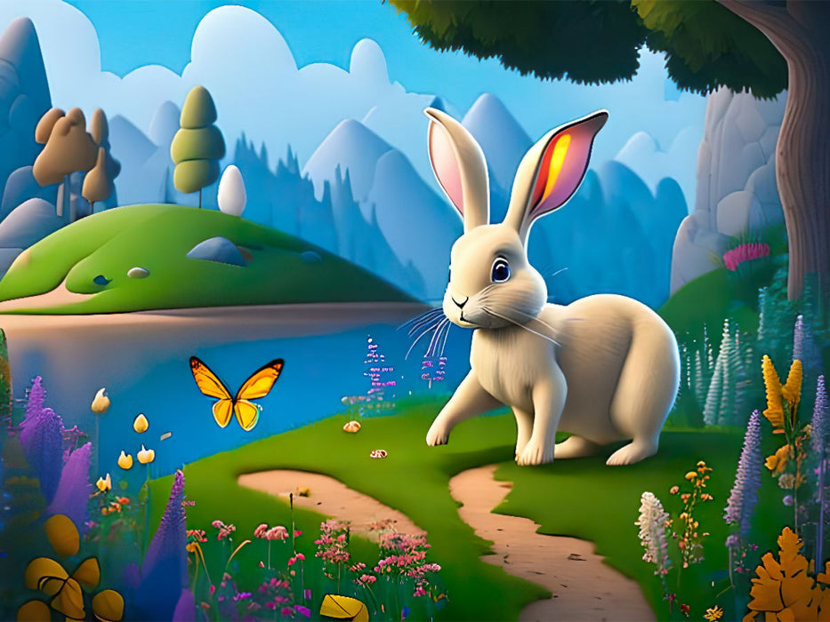 Der Osterhase - CALVENDO Foto-Puzzle'