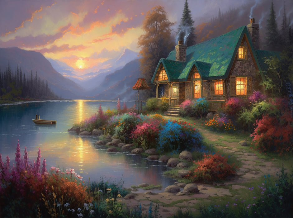 Am Ende des tages - CALVENDO Foto-Puzzle'