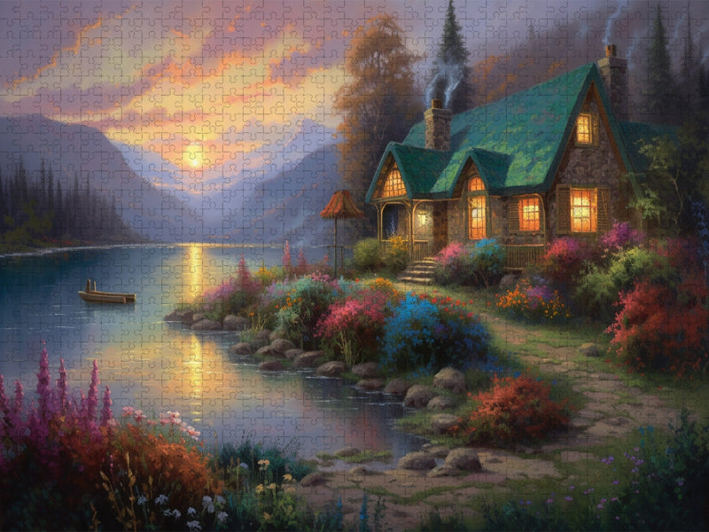 Am Ende des tages - CALVENDO Foto-Puzzle'