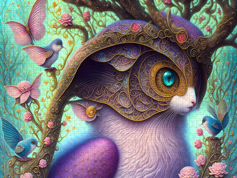 Märchenhaftes Wesen - CALVENDO Foto-Puzzle'