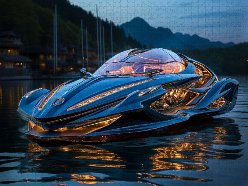 Yachten - Unübertroffenes Zusammenspiel von Bootsbau und Design - CALVENDO Foto-Puzzle'