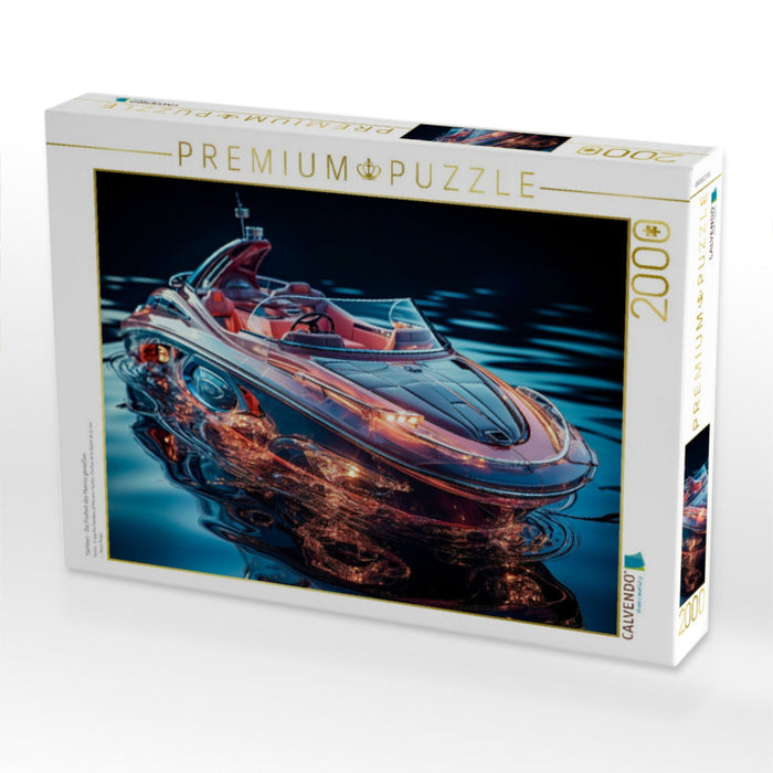 Yachten - Die Freiheit des Meeres genießen - CALVENDO Foto-Puzzle'