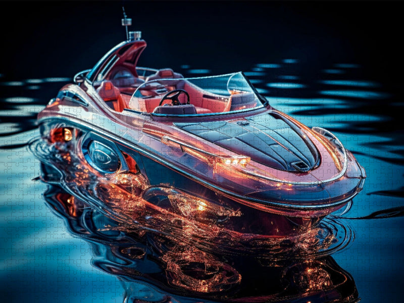 Yachten - Die Freiheit des Meeres genießen - CALVENDO Foto-Puzzle'
