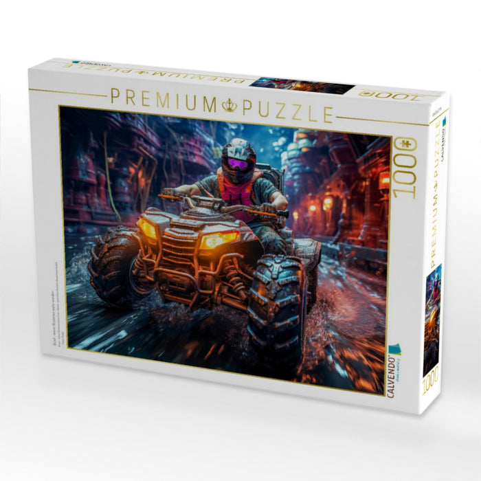 Quad - wenn Illusionen wahr werden - CALVENDO Foto-Puzzle'