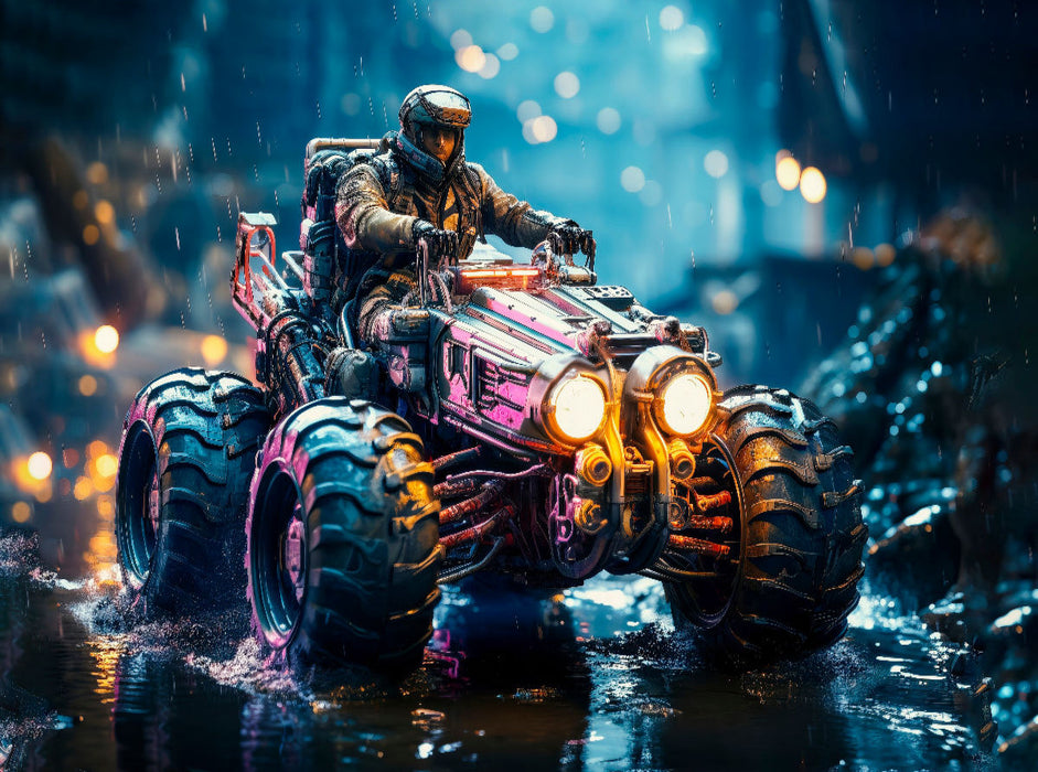 Quad - unbeschreiblich einzigartig - CALVENDO Foto-Puzzle'
