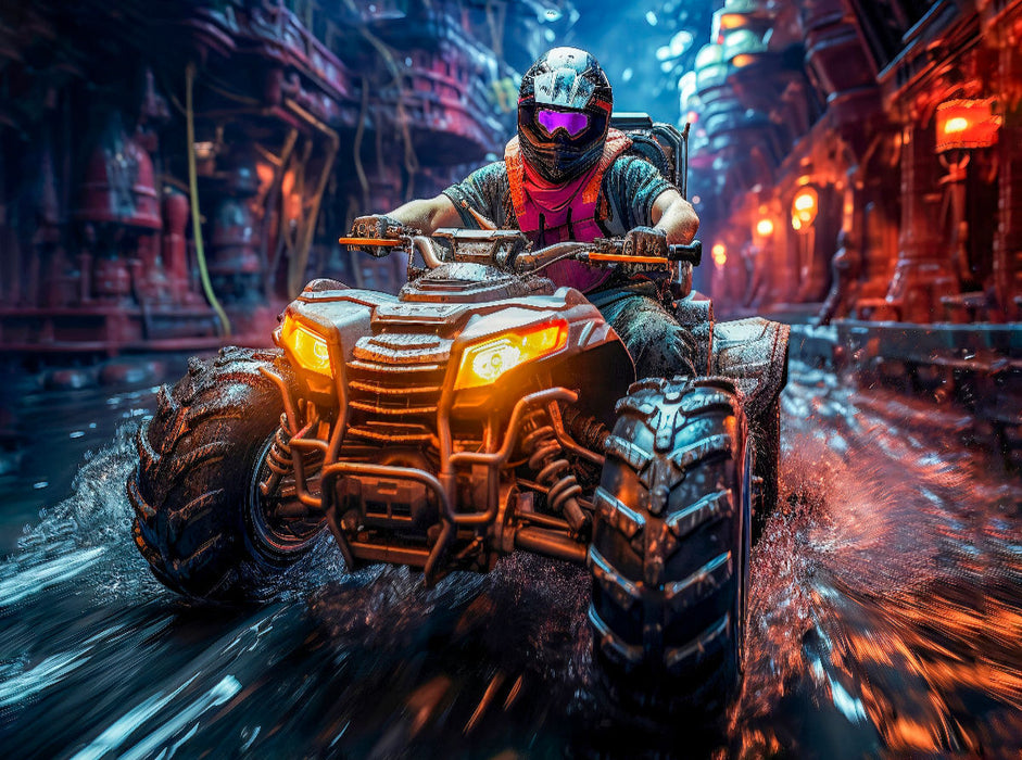 Quad - wenn Illusionen wahr werden - CALVENDO Foto-Puzzle'
