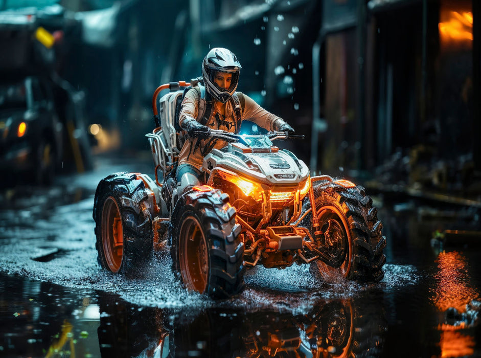 Quad - Fortschritt und Ästhetik - CALVENDO Foto-Puzzle'