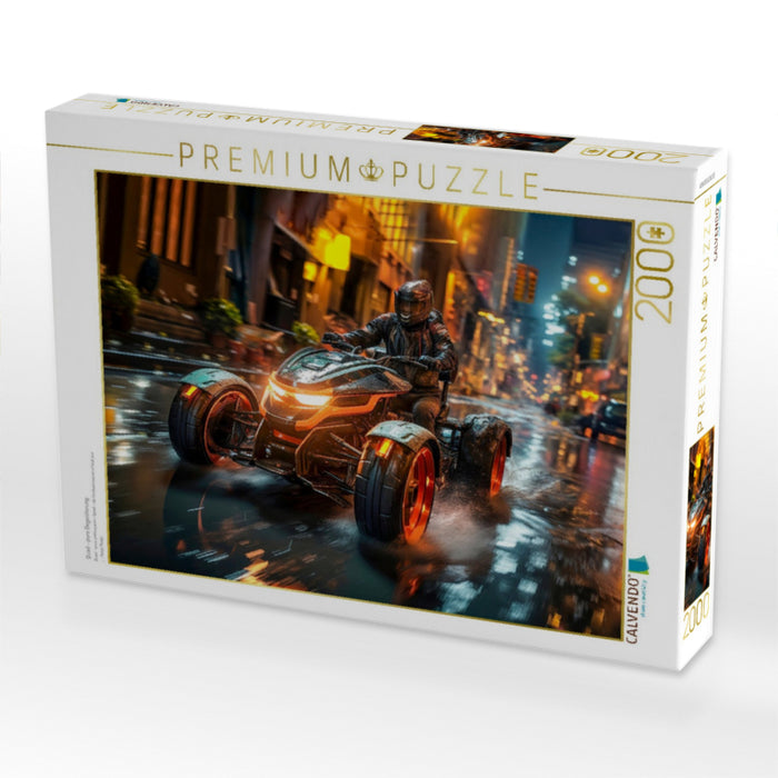 Quad - pure Begeisterung - CALVENDO Foto-Puzzle'
