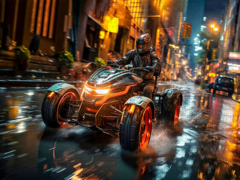 Quad - pure Begeisterung - CALVENDO Foto-Puzzle'