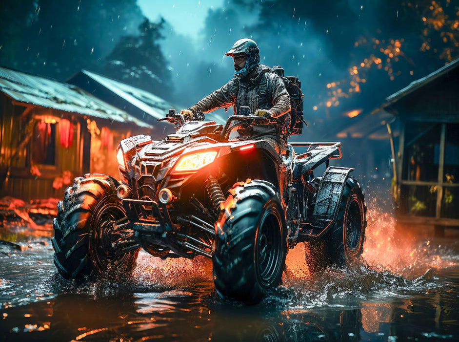 Quad - einfach Lust am Fahren - CALVENDO Foto-Puzzle'