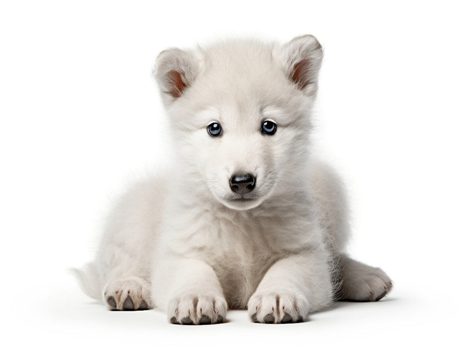 Ein Motiv aus dem Kalender "Only white animals" - CALVENDO Foto-Puzzle'