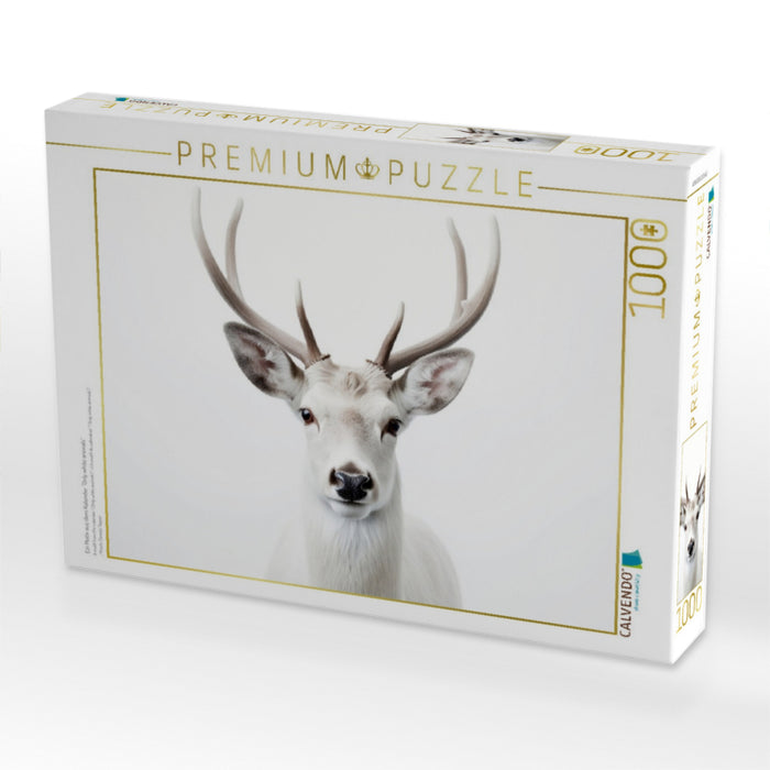 Ein Motiv aus dem Kalender "Only white animals" - CALVENDO Foto-Puzzle'