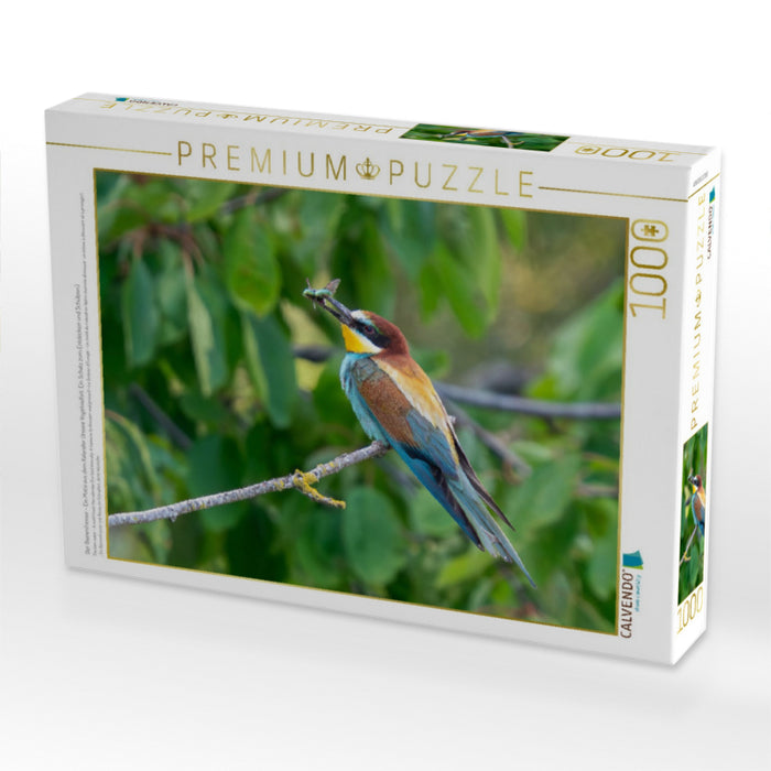 Der Bienenfresser - Ein Motiv aus dem Kalender Unsere Vogelvielfalt: Ein Schatz zum Entdecken und Schützen) - CALVENDO Foto-Puzzle'