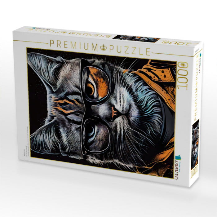 Katze Otis - CALVENDO Foto-Puzzle'