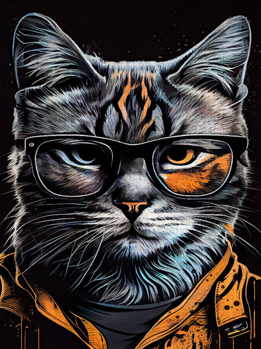 Katze Otis - CALVENDO Foto-Puzzle'
