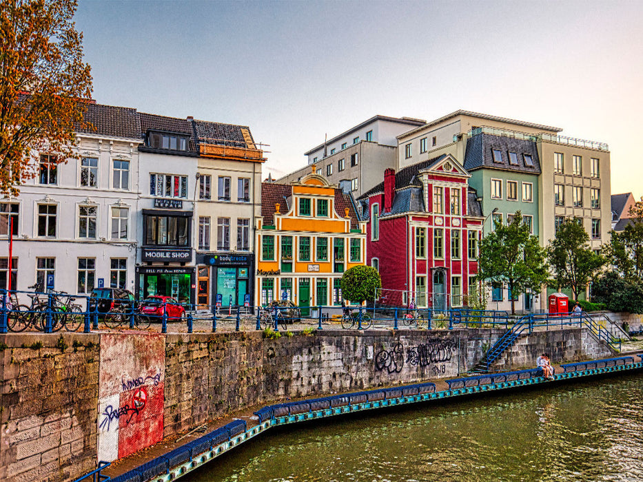 Gent, Ketelpoort - CALVENDO Foto-Puzzle'