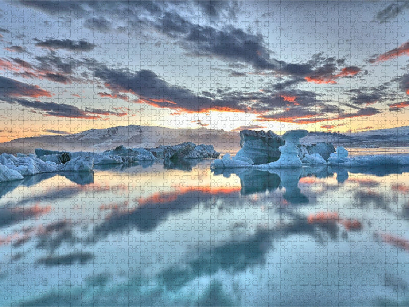 Jökulsárlón - CALVENDO Foto-Puzzle'