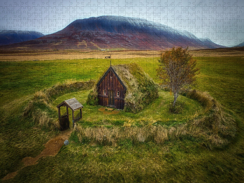 Grafarkirkja - CALVENDO Foto-Puzzle'