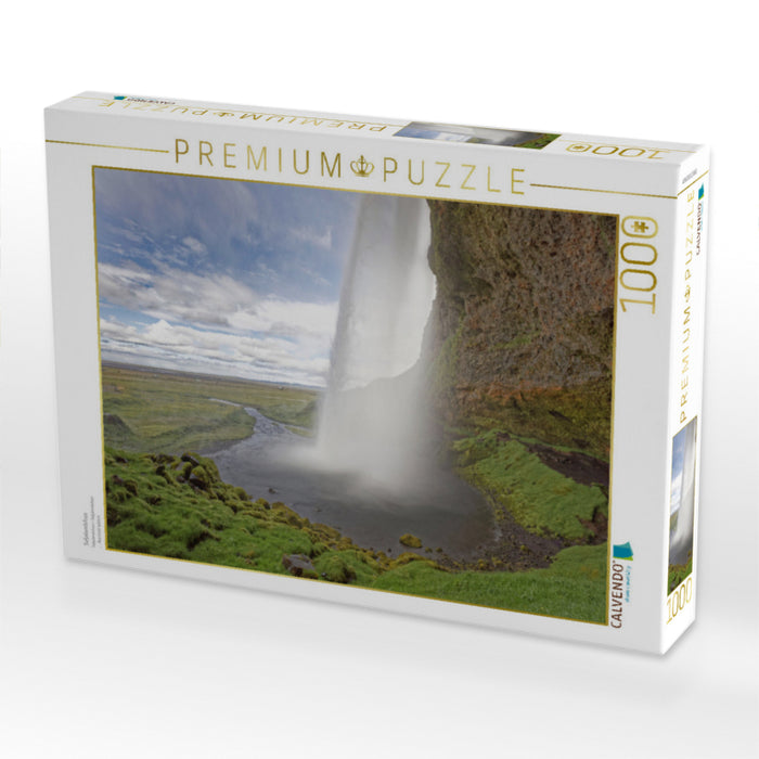 Seljalandsfoss - CALVENDO Foto-Puzzle'